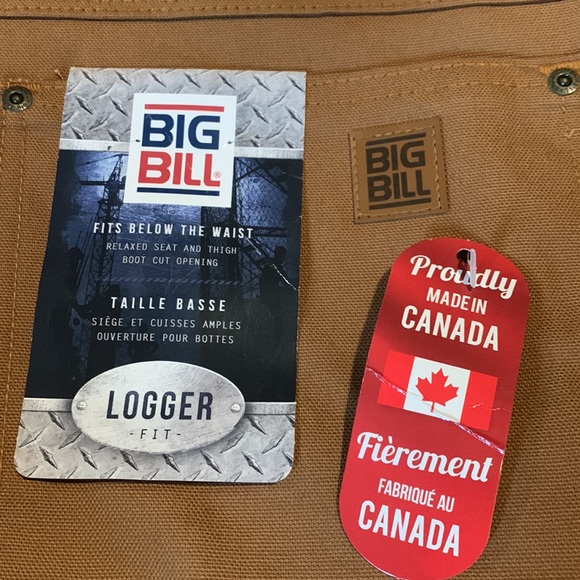 Men’s Big Bill pant size 30x33 - Picture 4 of 7